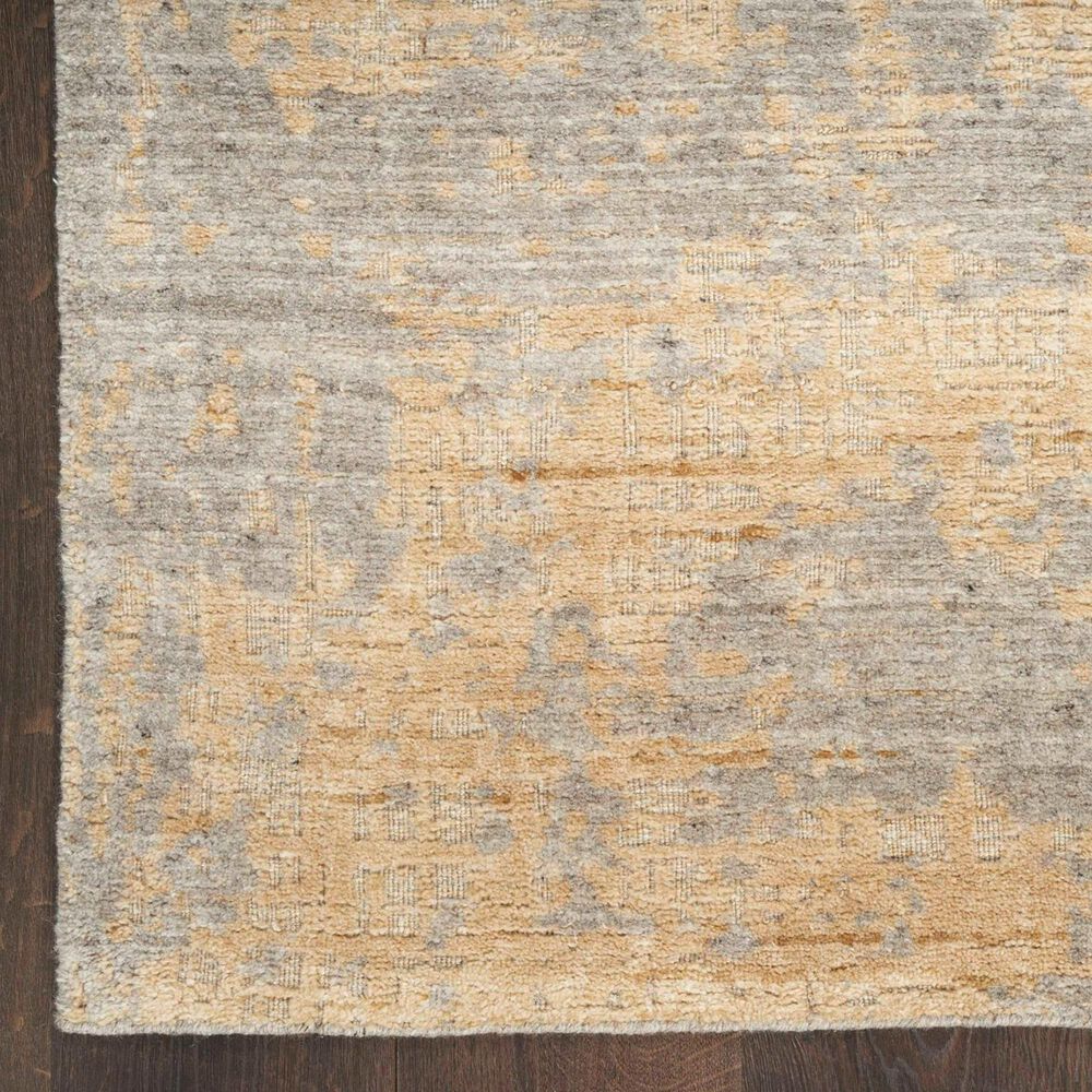 Nourison Harmony 9&#39;9&quot; x 13&#39;9&quot; Grey and Gold Area Rug, , large