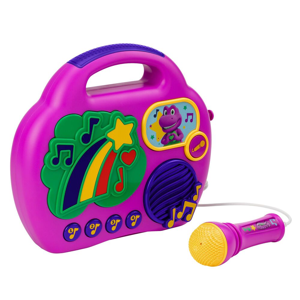 KIDdesigns Sing-Along Boombox for Kids in Purple, , large