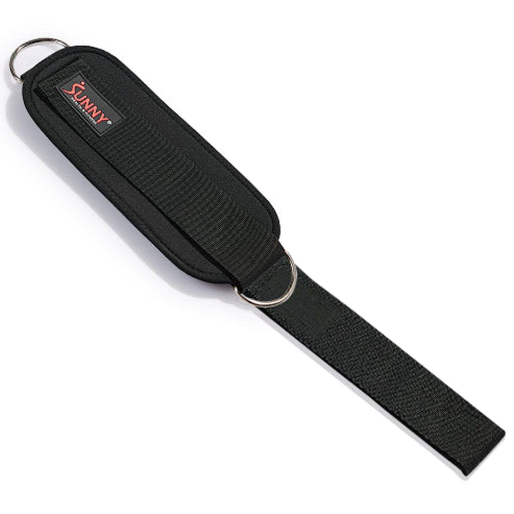 Sunny Health &amp; Fitness Multi-Function Workout Ankle Straps in Black, , large