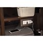James Martin Vanities Addison 48" Single Vanity in Mid Century Acacia with 3 cm Carrara White Marble Top, , large