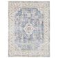 Amer Rugs Century 2" x 3" Indigo Blue and Ivory Area Rug, , large