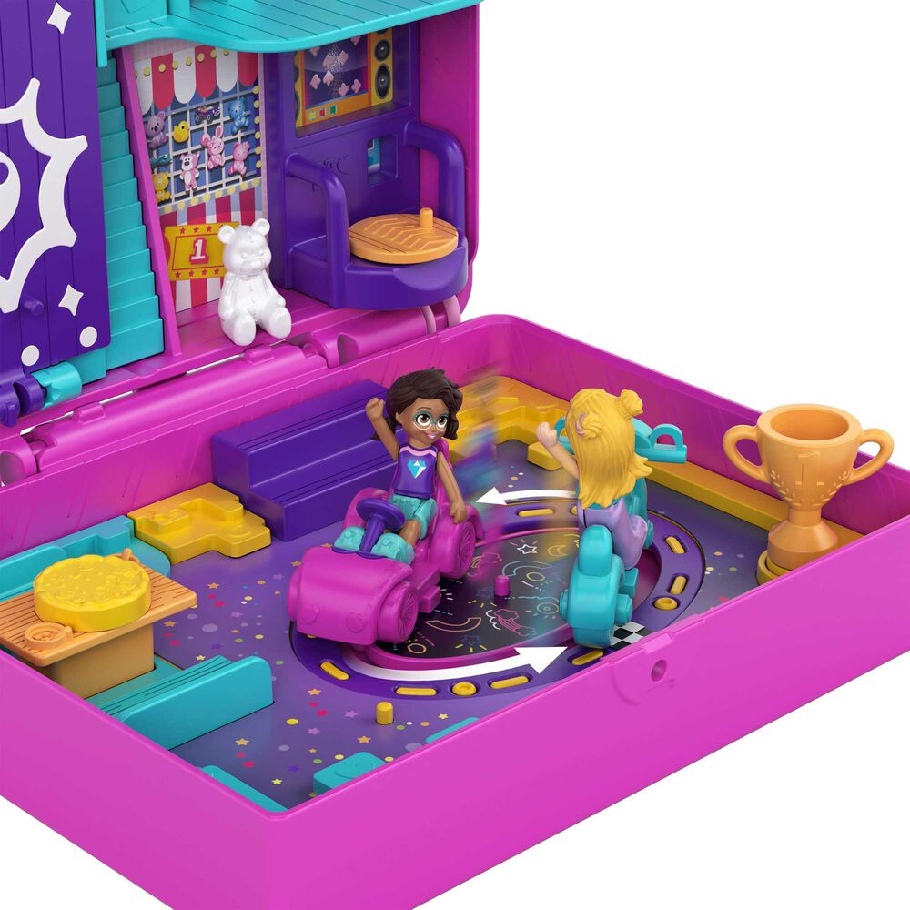 Polly Pocket Race and Rock Arcade Playset, , large
