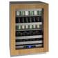 U-Line 5.2 Cu. Ft. Beverage Center in Stainless Steel, , large