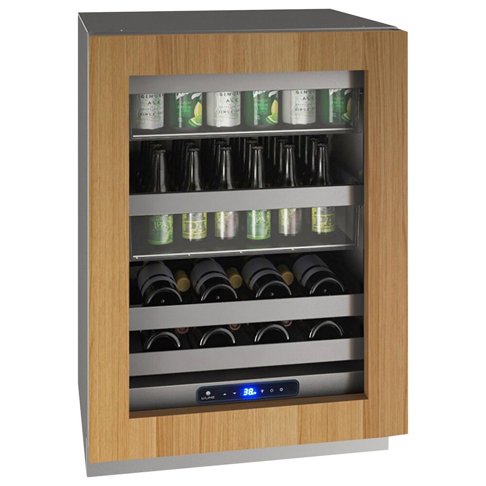 U-Line 5.2 Cu. Ft. Beverage Center in Stainless Steel, , large