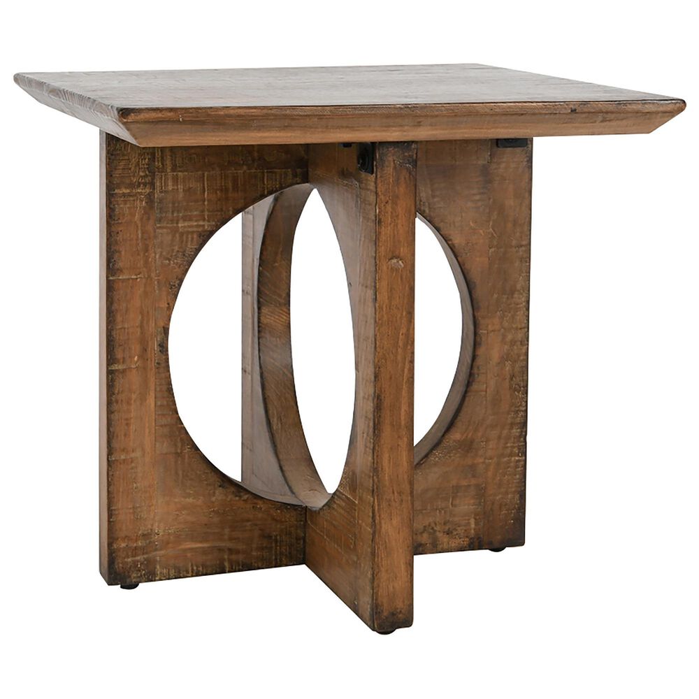 Classic Home Hollie End Table in Brown, , large