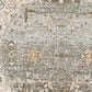 Surya Dresden Deep Teal, Dusty Sage, Taupe, Off-White, Light Gray, Olive and Mustard 5"3" Round Area Rug, , large