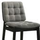 Coaster Redbridge Counter Stool with Grey Cushion in Black, , large
