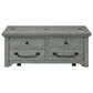 Martin Svensson Home Beach House Lift Top Trunk Coffee Table in Dove Grey, , large