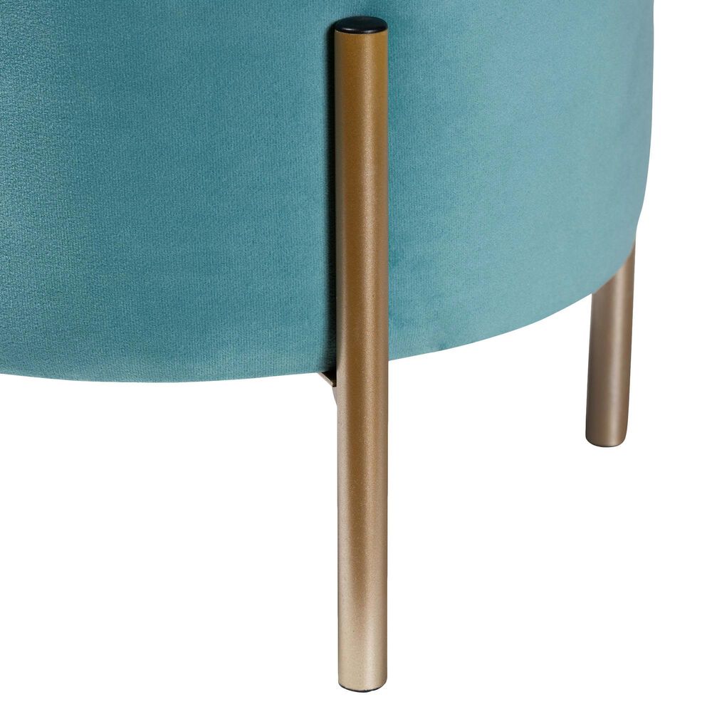 Baxton Studio Malina Storage Ottoman in Sky Blue, , large