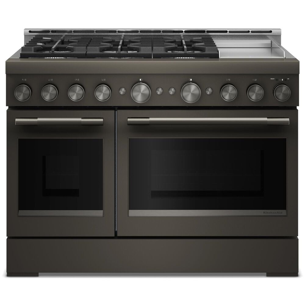Whirlpool 6.3 Cu. Ft. Freestanding Gas Range with 6 Sealed Burners in Black Ore, , large
