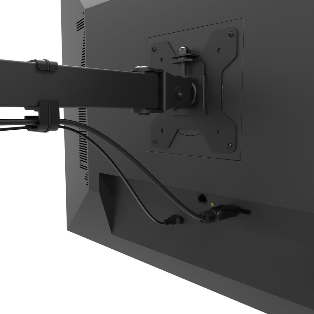 Kanto Single Monitor Desk Mount for 17" - 34" Displays in Black, , large
