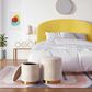 Tov Furniture Teddy Storage Ottoman in Off-White (Set of 2), , large