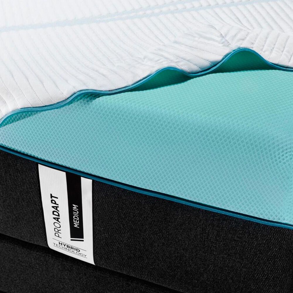 Tempur-Pedic TEMPUR-PROADAPT Medium Hybrid Queen Mattress with High Profile Box Spring, , large