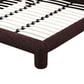 37B Anansi Mocoa Queen Upholstered Platform Bedframe in Mongoose, , large