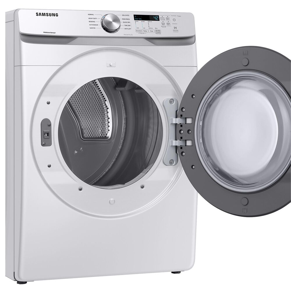 Samsung 7.5 Cu. Ft. Front Load Long Vented Electric Dryer in White, , large