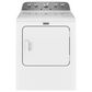 Maytag 7 Cu. Ft. Electric Dryer with Steam in White, , large