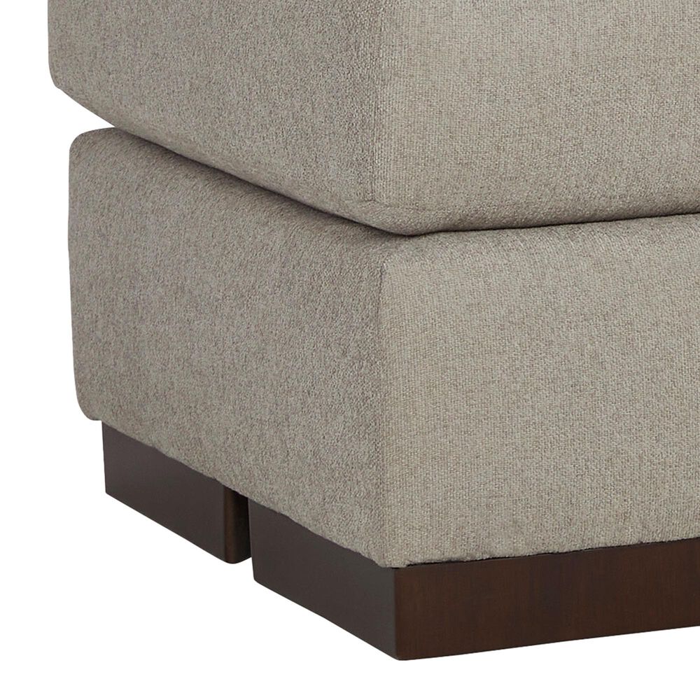 Ashley Maggie Ottoman in Flax, , large