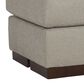 Ashley Maggie Ottoman in Flax, , large