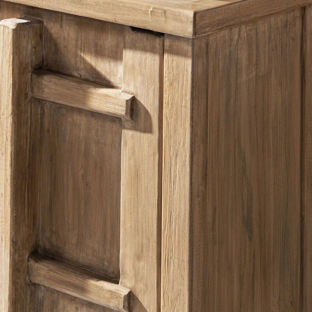 Jennifer Taylor Home Rowan 48" 2-Door Accent Storage Cabinet in Heritage Light Natural Brown, , large