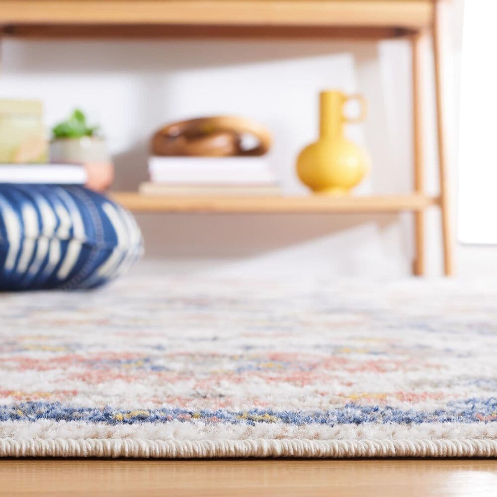 Safavieh Astoria 8&#39; x 10&#39; Beige and Blue Area Rug, , large