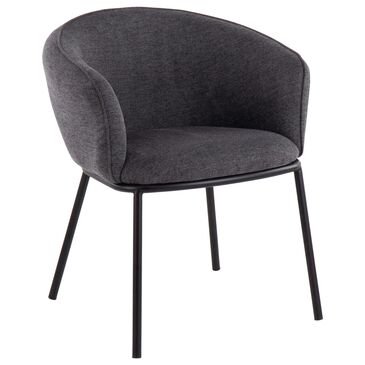 Lumisource Ashland Chair in Charcoal/Black, , large