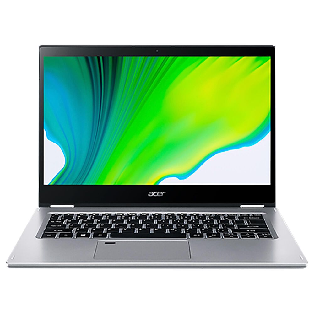 Acer 14" 2-In-1 Notebook Spin | Intel Core i5-1035G4 - 8GB RAM - Intel Iris Plus Graphics - 512 GB SSD in Pure Silver, , large