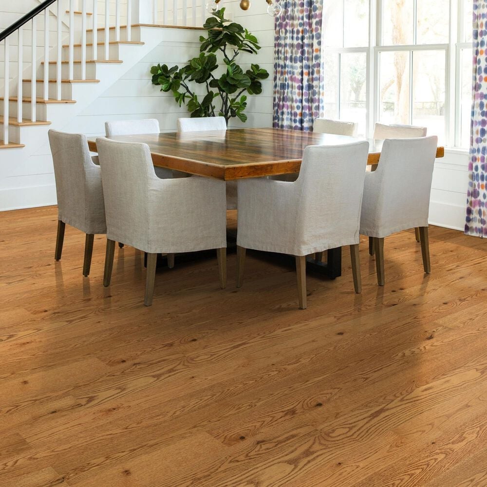 Shaw Lineage 5" Honey Oak Engineered Hardwood, , large