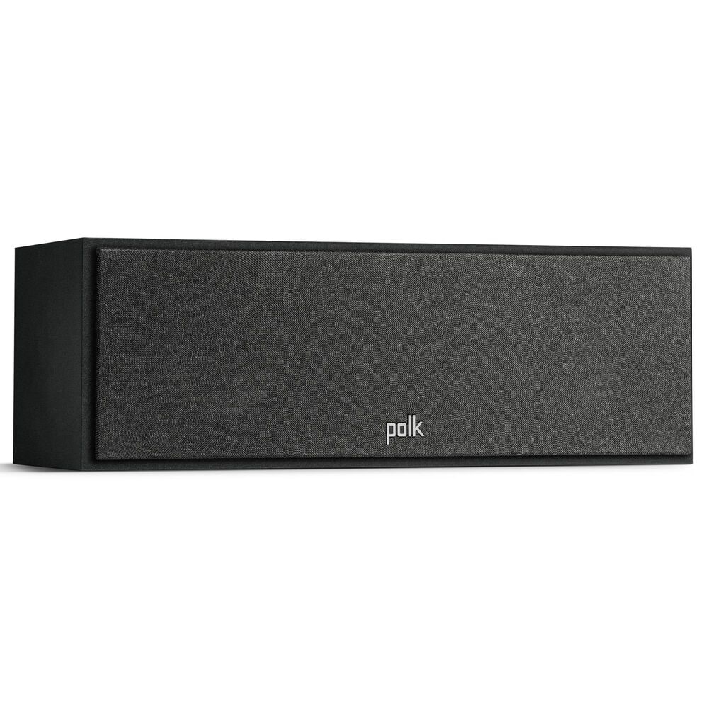 Polk 12&quot; Subwoofer + 6.5 Floorstanding Tower Speaker + 5.25 Center Channel Speaker + Denon 5.2 Channel AV 8K Receiver with HEOS Built-in in Black, , large