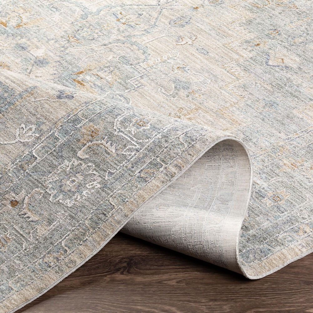 Surya Avant Garde 10&#39; x 14&#39; Gray, Beige and Denim Area Rug, , large