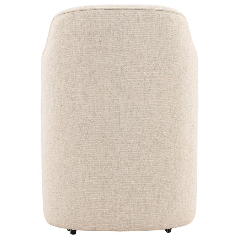 Blue Sun Designs Londyn Dining Arm Chair with Avalon Cream Upholstery, , large