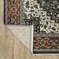 Oriental Weavers Vivian VI06C 6"7" x 9"6" Blue Area Rug, , large