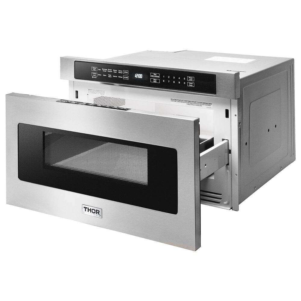 Thor Kitchen 24&quot; Microwave Drawer in Stainless Steel, , large