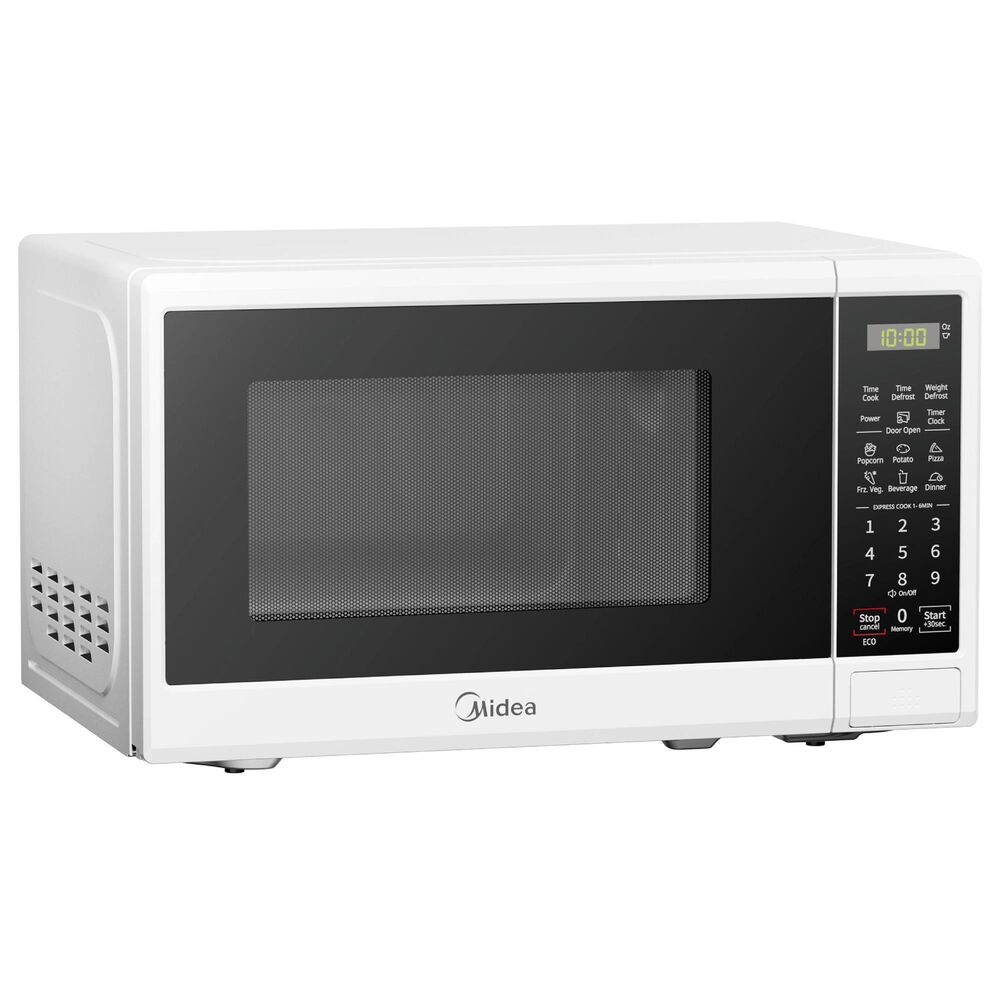 Midea 0.7 Cu. Ft. Countertop Microwave Oven in White, , large