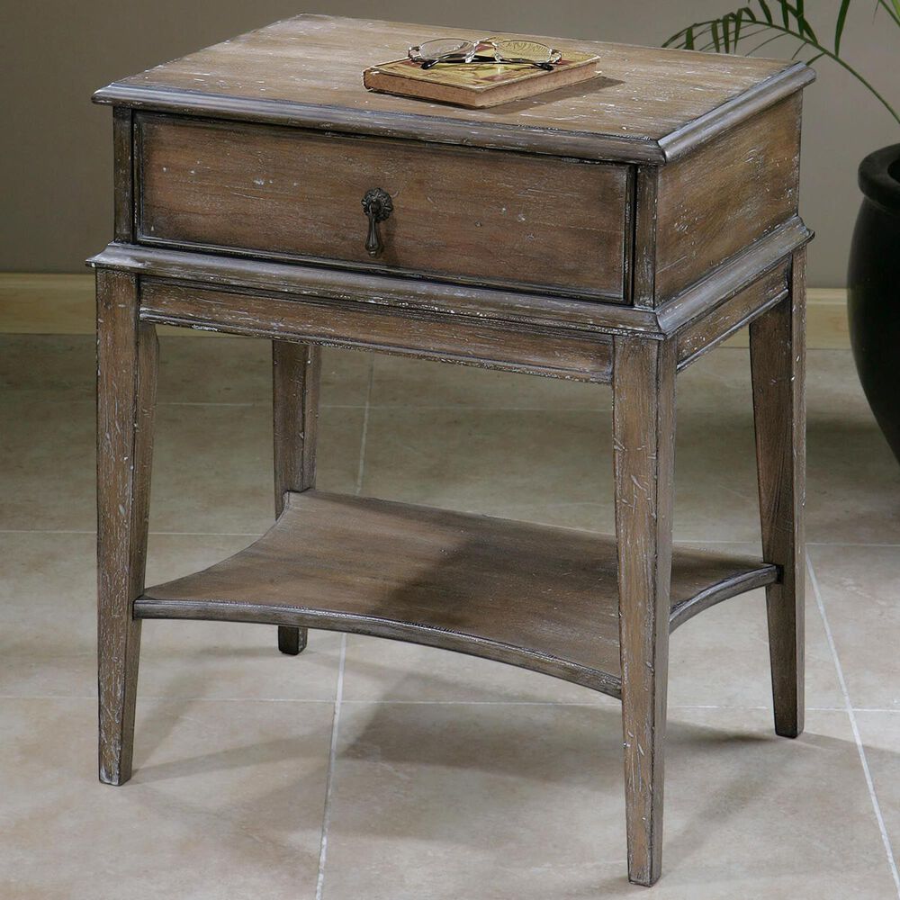 Uttermost Hanford Accent Table in Brown, , large