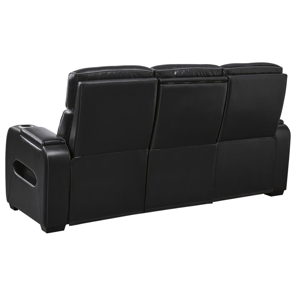 Ashley Boyington 2-Piece Power Reclining Sofa and Recliner in Black, , large