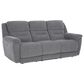 HomeStretch Knockout Power Sofa in Parkway Granite, , large