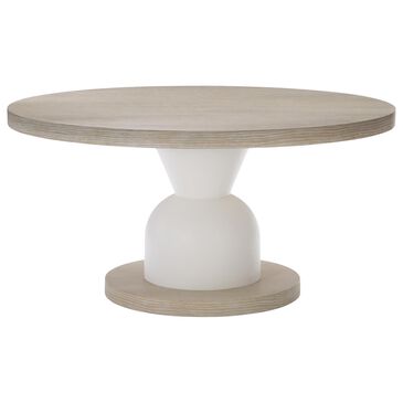 Bernhardt Solaria Round Dining Table in Dune and Fossil, , large
