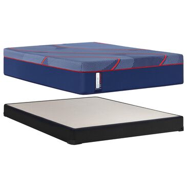 Sealy High Point Soft Hybrid Queen Mattress with Low Profile Box Spring, , large