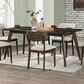 New Heritage Rex 60" Counter Height Dining Table in Walnut - Table Only, , large