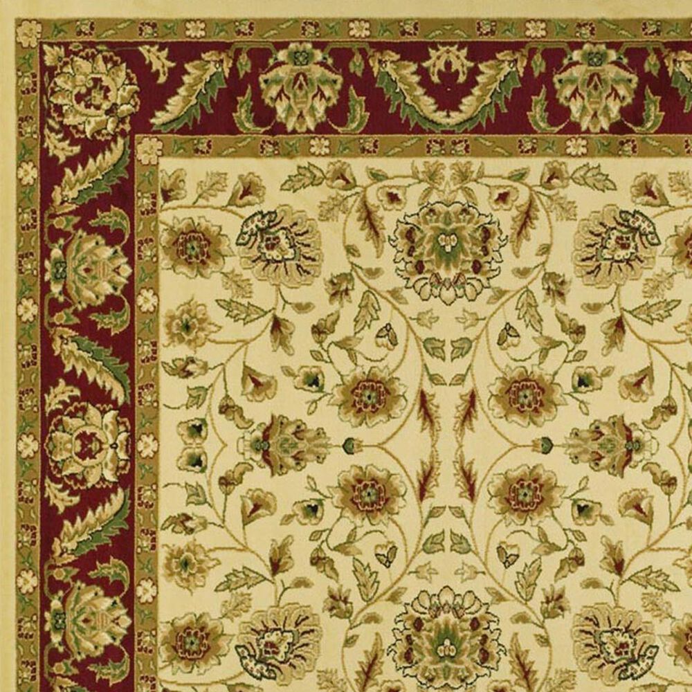 Safavieh Lyndhurst LNH215 2&#39;3&quot; x 12&#39; Ivory and Red Runner, , large