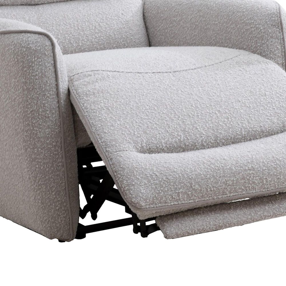 Simeon Collection Stellar Power Recliner in Blocke Cotton, , large