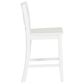 Linon Home Decor Torino X-Back Counter Stool in White, , large