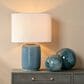 Jamie Young Garron Ceramic Table Lamp in Blue, , large