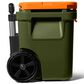 YETI Roadie 32 Wheeled Cooler in Olive and King Crab Orange, , large