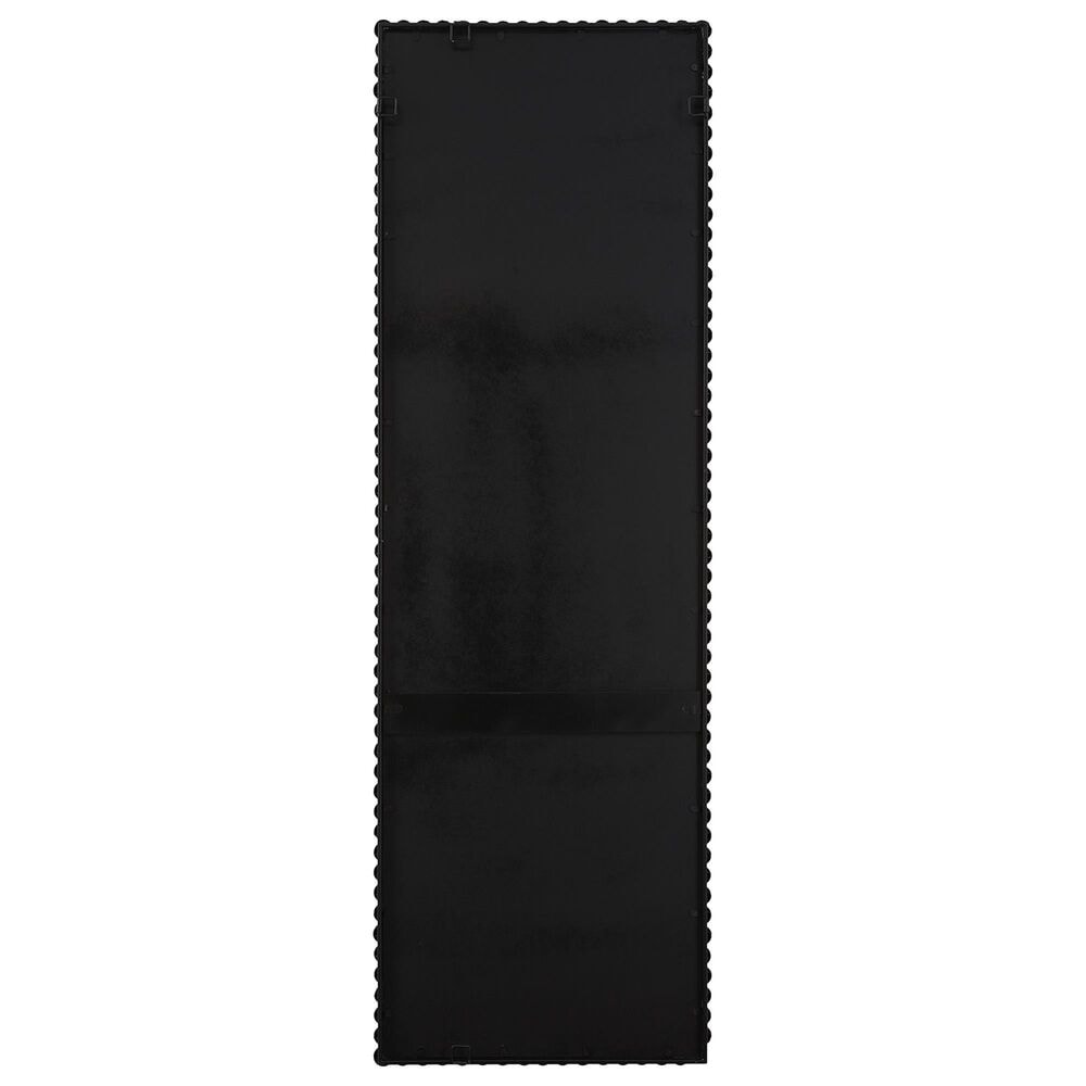Uttermost Serna Vanity Mirror in Satin Black, , large