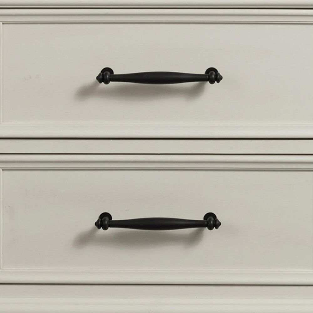 Mayberry Hill Slater 4-Piece Queen Storage Bedroom Set in White, , large