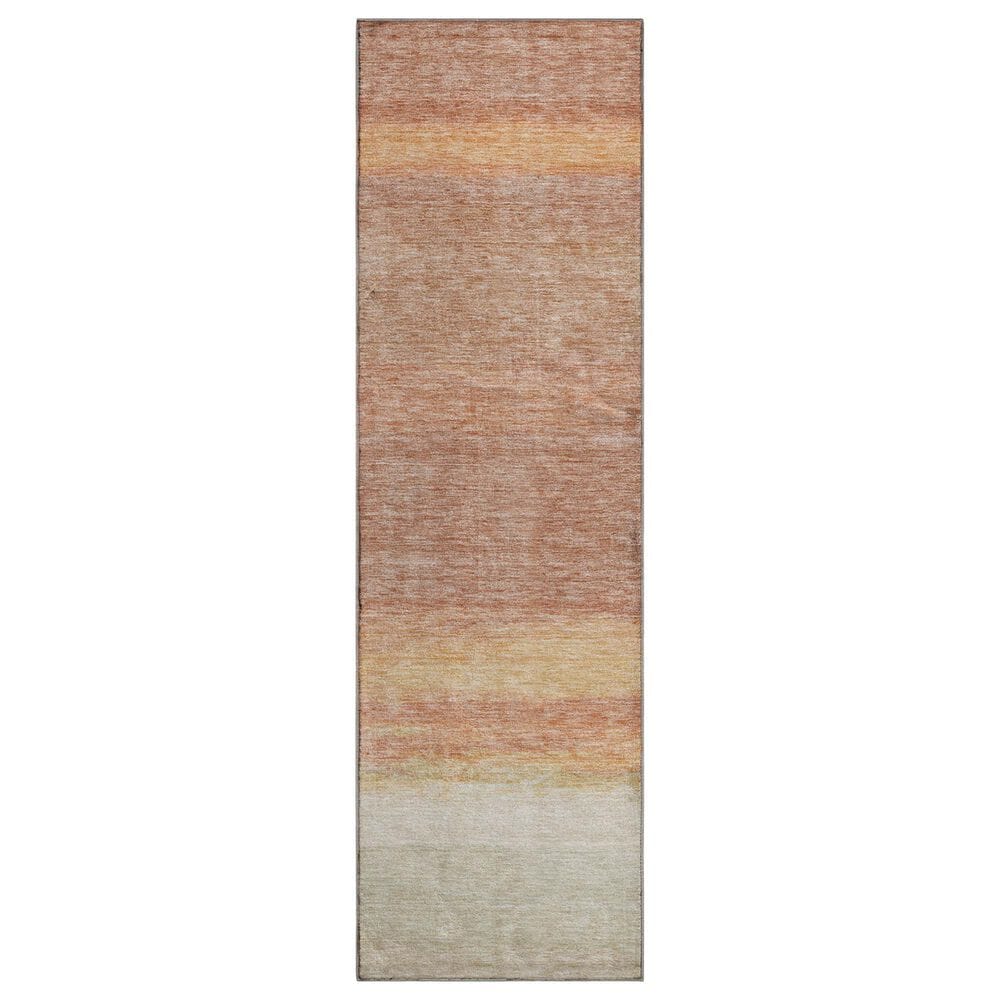 Dalyn Rug Company Trevi TV2 2"3" x 7"6" Salmon Runner, , large