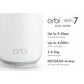 NETGEAR Orbi 370 Dual-Band Wi-Fi 7 Mesh Router in White (2-Pack), , large