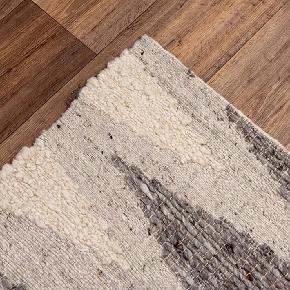 RIZZY Nova 8&#39; x 10&#39; Silver and Gray Area Rug, , large