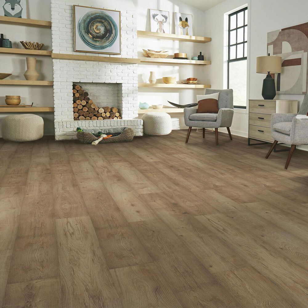 Pergo Norella Veil Fawn Oak 7.5&quot; x 54&quot; Laminate, , large